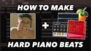 How To Make Hard 252 Lico x NLE Choppa Type Beats FL Studio|TheBeatzGod