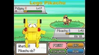 lego Pokemon Pikachu ( Instructions)
