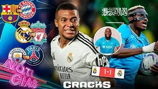 NO levanta el MADRID | CHAMPIONS tendrá PARTIDAZOS | Llega LUKAKU, OSIMHEN camino a ARABIA
