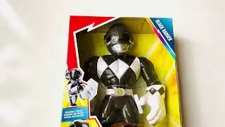 Playskool Heroes Mega Mighties Power Rangers Black Ranger 10-inch Figure