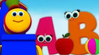 bob el tren | cancion fonica | video educativo | Bob The Train Phonics Song | ABC Song For Kids