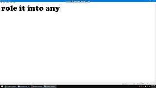 This is a Tutorial on How to Bid Connected with Empty/Group