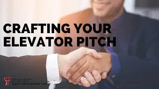 Crafting Your Elevator Pitch