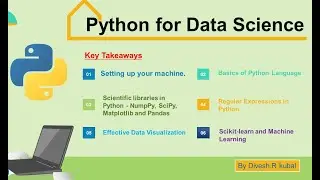 Python for Data Science | From Basics to Advanced Python | Be an Expert in Python |FREE CERTIFICATE🥇