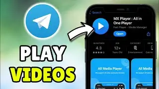 How To Play Telegram Videos On MX Player - Watch/Open Telegram Video In MX Player (iPhone/Android)