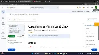 Creating a Persistent Disk | GSP004 Qwiklabs Walkthrough (Google Cloud Skills Boost)