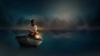 River Advance Photomanipulation Speed Art | Photoshop