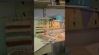 Полки, ящики и стеллаж из дерева для детской комнаты #деревяннаямебель #детскаякомната