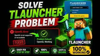 How to troubleshooting videos for Minecraft/TLauncher.