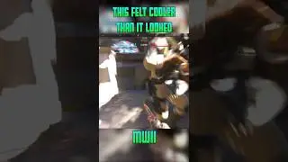 That Moment when you feel way cooler than you look in Call of Duty