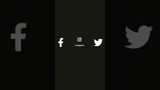 Awesome Icon Slide Hover Effect | CSS Tutorial #shorts