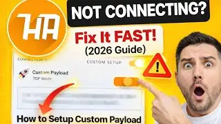 How to Fix HA Tunnel Plus Not Connecting | Custom Payload Setup Guide 2026 | Secure Connection