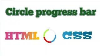 Progress Bar Loading Animation Using Only HTML & CSS | Computer Skills 53 |