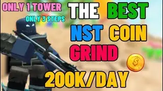 The BEST NST coin grind in Roblox TDS (200k/DAY) (ONLY 3 STEPS)