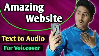 Amazing Website For Text to Audio Speech | Best Website for Free Voiceover