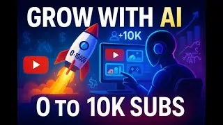 How to Use AI to Grow a Niche YouTube Channel (0 - 10K Subscribers)