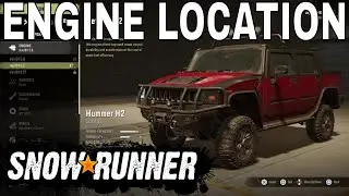 SNOWRUNNER HUMMER H2 Engine Upgrade Locations Alaska Map