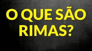 📌 O que são rimas??? [Prof. Alda]