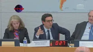 Livraison d'armes en Israël Séjourné ment