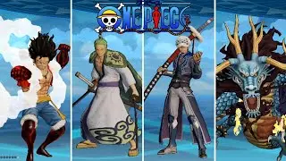 One Piece: Pirate Warriors 4 // All Characters & Costumes