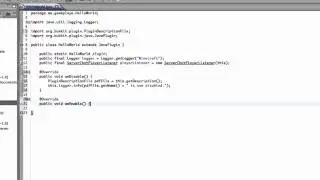 Episode 3: Basic Bukkit Plugin Tutorial