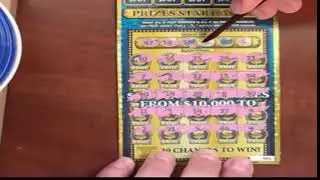 Royal Millions Hoosier Lottery Scratching