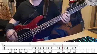 Megadeth - Family Tree (Bass Cover w/ Bass Tabs)