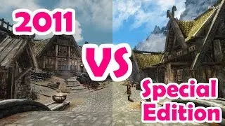 Skyrim 2011 VS Skyrim Special Edition (Graphics Comparison)