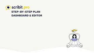Dashboard and editor step-by-step plan