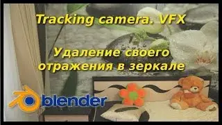 Tracking camera. Удаление своего отражения в зеркале