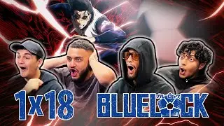 KING BAROU HAS AWAKENED!!! 👑🔥 | SEMI-PRO SOCCER BROTHERS watch Blue Lock 1x18 | REACTION