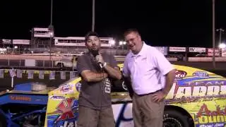 Jimmy Gustin Modified feature winner 06/02/12