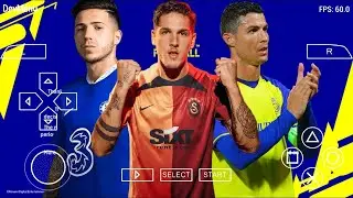 DOWNLOAD eFOOTBALL PES 2023 PPSSPP BEST GRAPHICS NEW KITS & LATEST TRANSFER