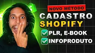 Como cadastrar produtos digitais na Shopify - Plr, Ebook e infoprodutos [ATUALIZADO 2024]
