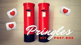 Let's Make a Pringles Tube Post Box! ♻️ Easy Upcycling