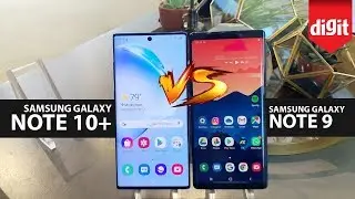 Samsung Galaxy Note 10 Plus vs Samsung Galaxy Note 9