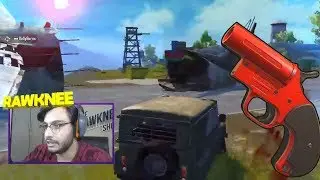 FLARE IN SPAWN ISLAND | PUBG MOBILE HIGHLIGHTS | RAWKNEE