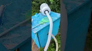 Бассейн на даче. кристальная вода, песочный фильтр и перекись. #своядача