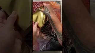 Transform Fluid Art with Stencils & Deco Foil Magic!