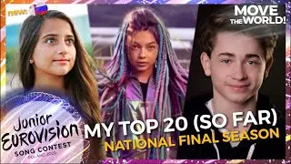 Junior Eurovision 2020 | National Final Season: My Top 20 (So Far) [NEW:🇷🇺🇲🇹]