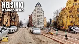Walk in Helsinki, Kaivopuisto District 🇫🇮 4K Walking tour Finland
