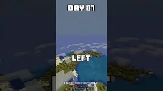 100 Days - [Minecraft Shorts] - Day 87 #minecraft #100days