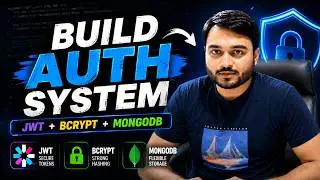 Day-30/60 Build Authentication with Express.js, JWT, Bcrypt & MongoDB || Mern Stack in Hindi