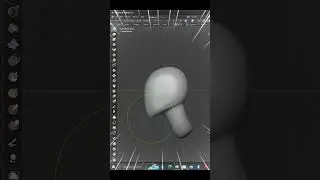 Easy way to sculpt a base head in Blender 3D 