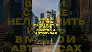 В этой стране нельзя пить и есть в метро и автобусах
