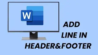 How To Add a Line in the Header & Footer In Microsoft Word