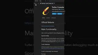 Best Turbo Console log Extension For Visual Studio Code, supporting java script 