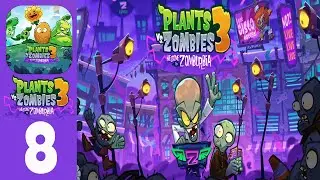 Plants vs. Zombies 3: Welcome to Zomburbia - Gameplay Walkthrough Level #8