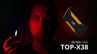 Обзор TopON TOP-X38 38000mAh 3 USB, авторозетка 180W, фонарь