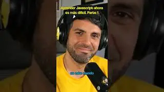 JAVASCRIPT ahora es más difícil? 